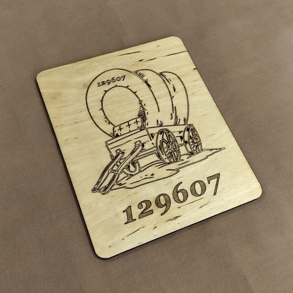 Karavaanaritaulu omalla jäsennumerolla