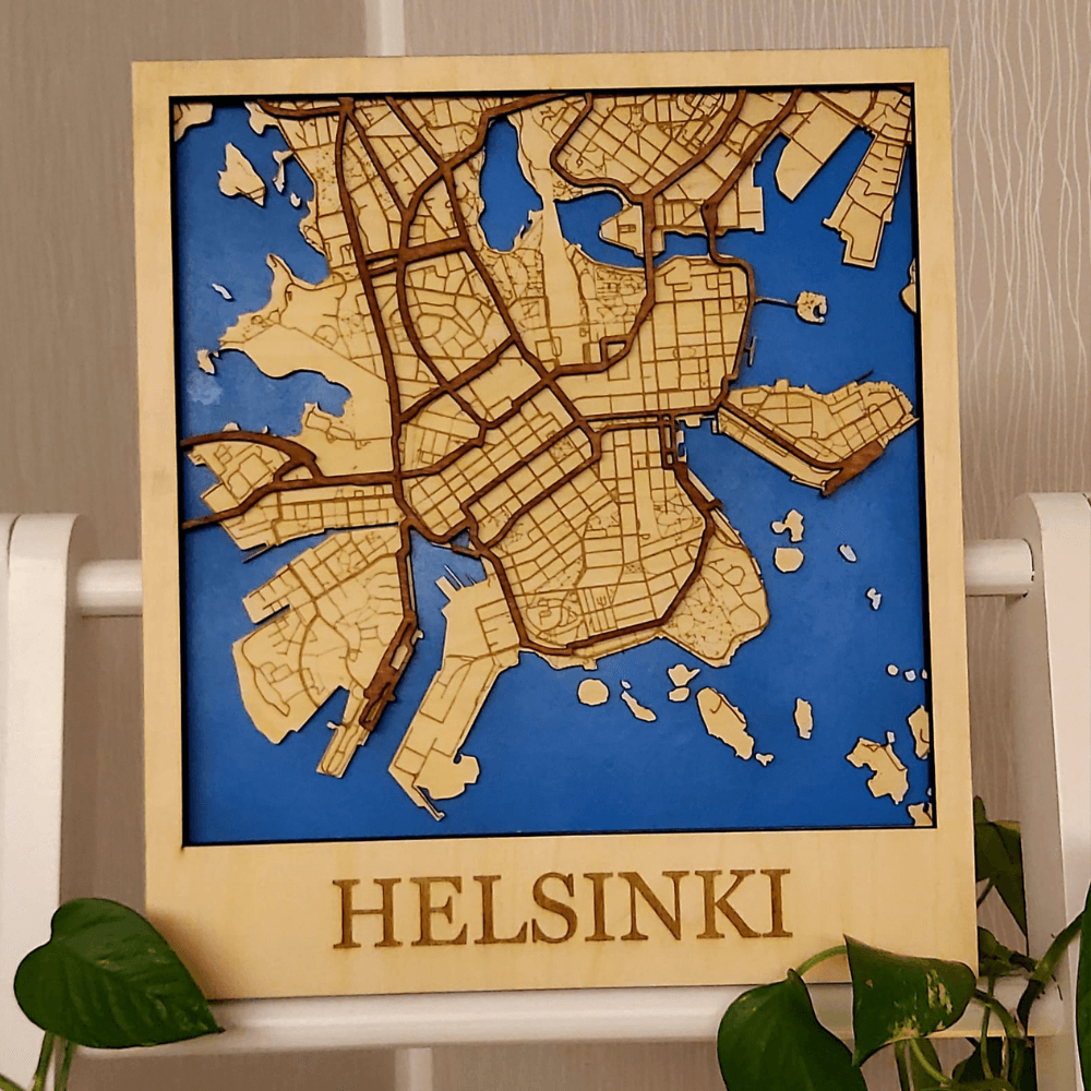 3D kaupunkikartta