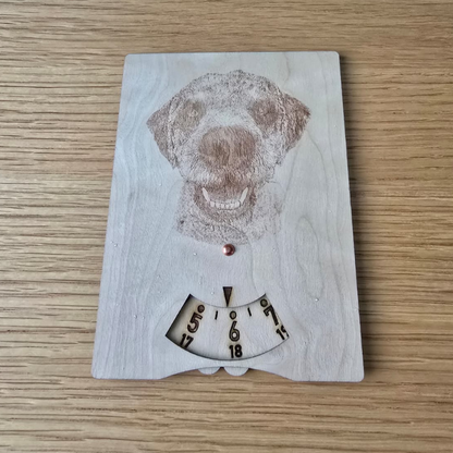 Parkkikiekko omalla kuvalla ja tekstillä