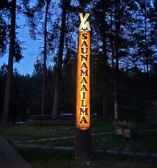 Puukyltti - suunnitellaan yhdessä sinulle kyltti